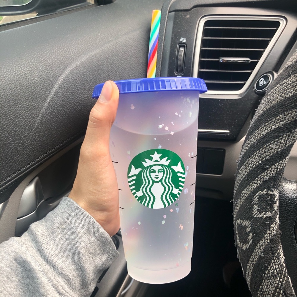Starbucks Summer 2020 Confetti Color Changing Cup